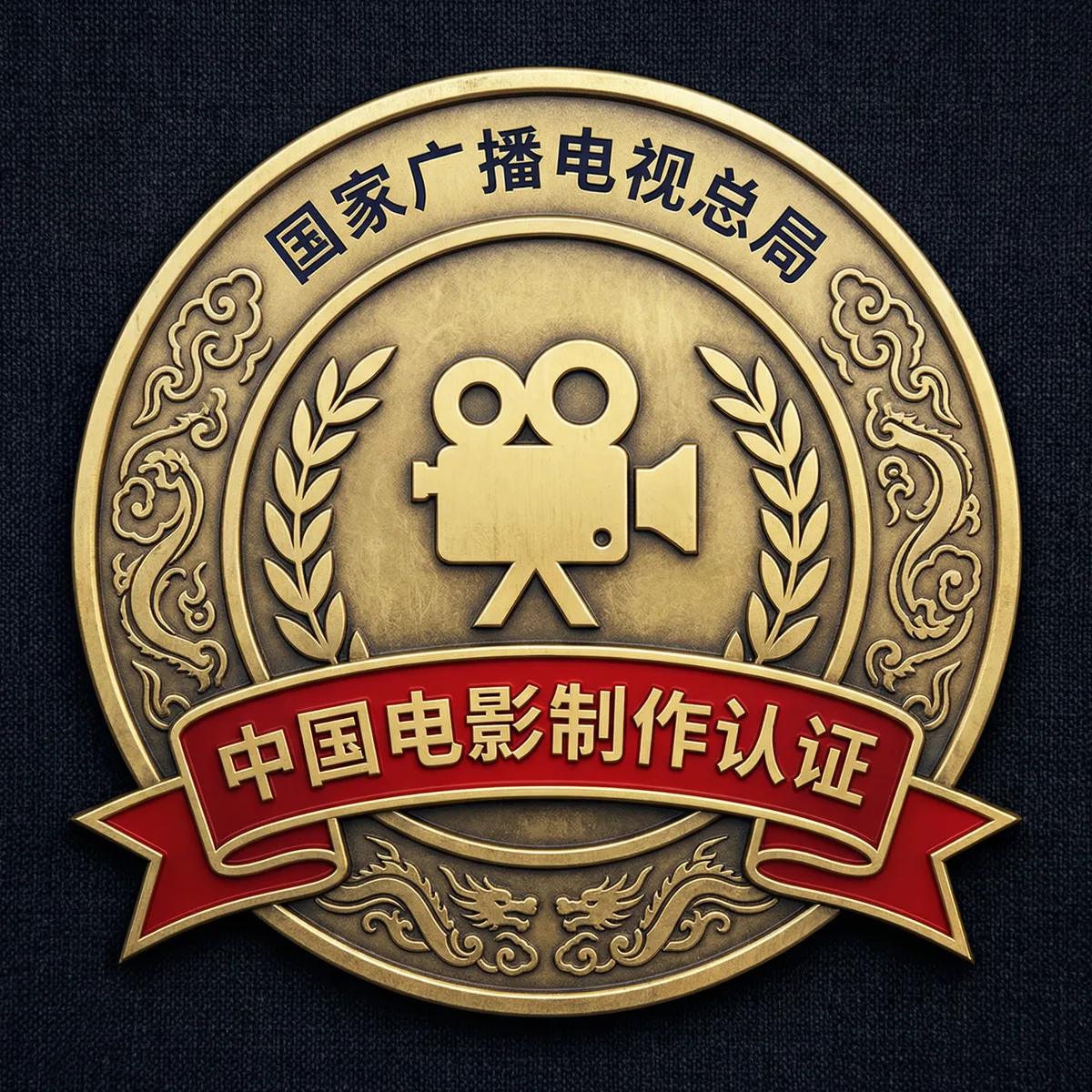 呦呦视频影视制作许可证徽章-国家广播电视总局颁发